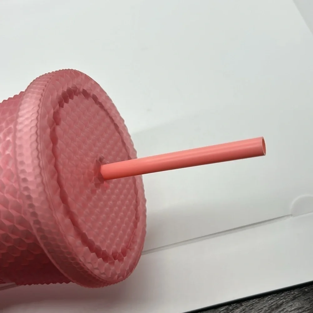 Starbucks studded straw